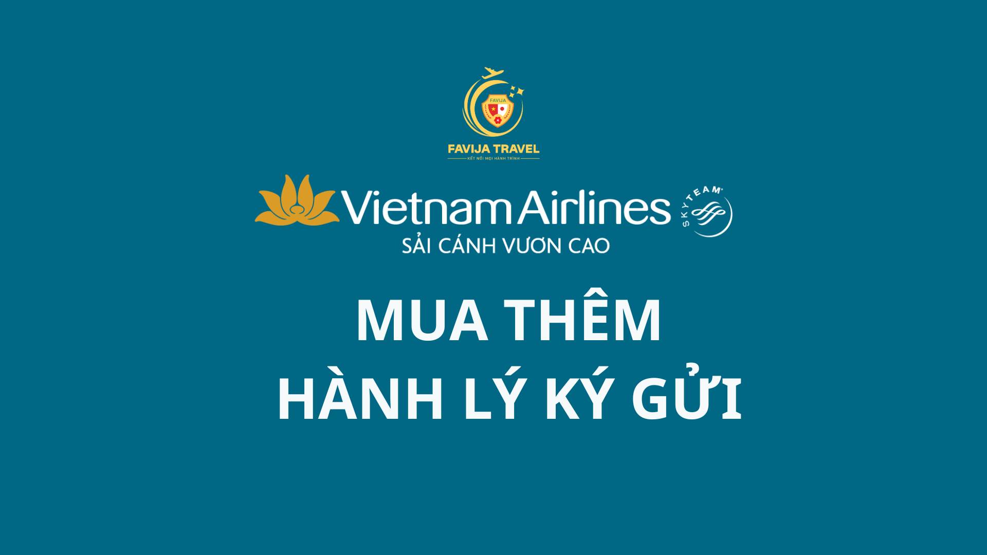 Mua thêm hành lý ký gửi